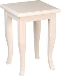 RETRO stolička 33x45x33cm, starobiela