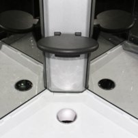 Sprchová kabína Insignia Premium1100x700mm - chrómový rám/pravé prevedenie , bez sauny Model 2022