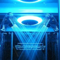 Parná kabína (so saunou) Premium Twin 1400x900mm Silver Frame