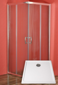 ARTTEC SMARAGD 90 grape NEW - Sprchovací kút štvorcový