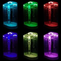 Parná sprchová kabína Insignia Premium1100x700mm - čierny rám/ľavé prevedenie