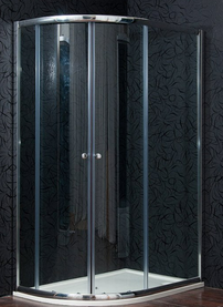 KLASIK 80x110 P chinchila NEW a vanička STONE 1180R P - Sprchový set
