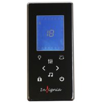 Parná sprchová kabína Insignia Premium1100x700mm - čierny rám/ľavé prevedenie
