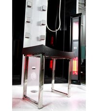 Parný sprchový box + infračervená kabína D77, 143x85x215cm