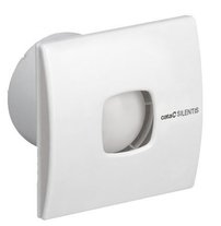 SILENTIS 12 T kúpeľňový ventilátor axiálny, časovač,20W, potrubie 120mm, biela