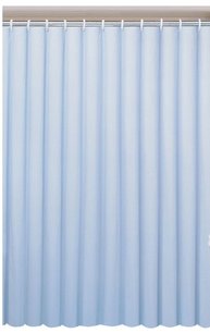 Záves 180x200cm, vinyl, modrá