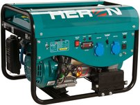 Elektrocentrála benzínová a plynová 1F, 2,8kW, elektrický štart, HERON 8896317