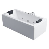 AWT GE108E s akrylovou zásterou 191x90