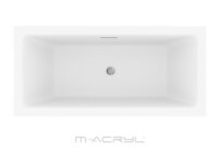 Sabina vaňa Pro Slim matná 180x80