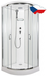 ARTTEC BRILIANT NEW - sprchový box model 1 Strop grape