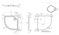 ARTTEC BRILIANT NEW - sprchový box model 2 clear