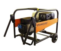 Trojfázová elektrocentrála MEDVED Grizzli 10000 V CCL + podvozok