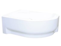 Fortuna asymetrická vaňa  150X100 lavé