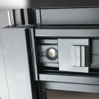 Sprchová kabína Insignia Premium1100x700mm - čierny rám/pravé prevedenie , bez sauny Model 2022