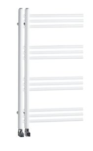 DORLION vykurovacie teleso 500x900 mm, chróm/biela