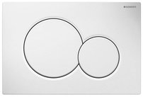 GEBERIT SIGMA01 Dual tlačídko, biela