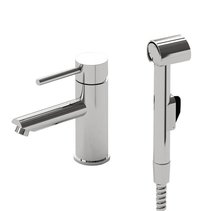 RHAPSODY Umývadlová stojánkova batéria s ručnou bidetovou sprškou, chróm