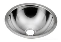Zápustné umývadielko nerezové, priemer 305 mm
