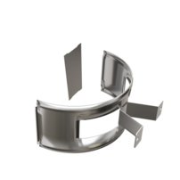 Objímka zvodovej rúry   125/87