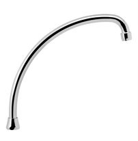 Výtoková hubica tvar J, 3/4'x18x284mm, chróm