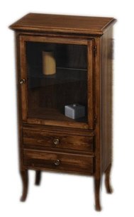 RETRO skrinka 60x120x38cm, buk, pravá