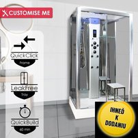 Parná kabína Insignia 105 Platinum s aromaterapiou