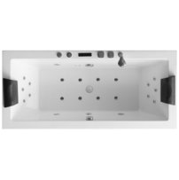 AWT GE108-2E s drevenou zásterou 170x80 vpravo