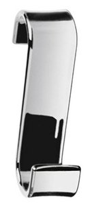 Háčik na vykurovacie teleso, termoplast, chróm