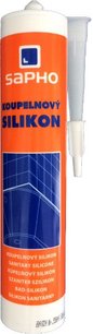 Sanitární silikon, 310ml, biela