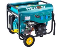 Elektrocentrála benzínová a plynová 1F, 5,5kW, elektrický štart, HERON 8896318