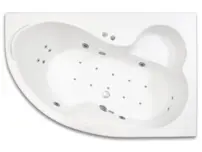 ARTTEC NIKÉ LUXUS 160 x 105 pravá hydromasážna akrylátová vaňa