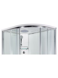 ARTTEC SIRIUS - masážny sprchovací box model 5 clear ľavá