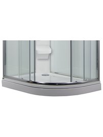ARTTEC SIRIUS - masážny sprchovací box model 5 clear ľavá