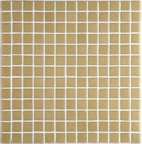 LISA plato sklenenej mozaiky 2,5x2,5cm, beige