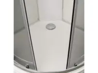 ARTTEC BRILIANT NEW - sprchový box model 1 šedé sklo