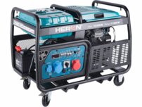 Elektrocentrála rámová benzínová 400V/230V, 12kW/11kW, 22HP dvojvalec, elektrický štart, HERON 8896431
