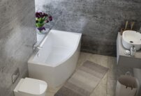 Asymetrická vaňa Minima 160x95 L