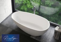 Voľne stojaca vana Vanilla  168x86 cm čierna