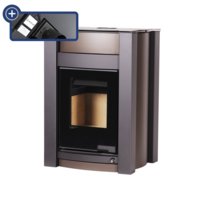 HS Flamingo KALMAR 11/5 hnedá ER s výmenníkom a el reguláciou - AQUAFLAM