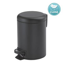 POTTY Odpadkový koš 5l, Soft Close, čierna matná