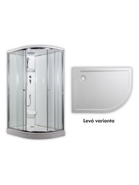 ARTTEC SIRIUS - sprchový box model 2 Strop clear ľavá