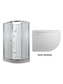 ARTTEC SIRIUS - sprchový box model 2 chinchila ľavá