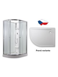 ARTTEC SIRIUS - sprchový box model 2 chinchila pravá