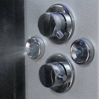 Sprchová kabína Insignia Premium1100x700mm - čierny rám/ľavé prevedenie , bez sauny Model 2022
