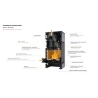 Krbové kachle HS Flamingo Kalmar 11/7 Krém s výmenníkom - AQUAFLAM