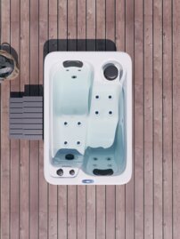 Vírivka Nelson Horizon pre 2 osoby vrátane schodíkov, krytu a ozónovej dezinfekcie