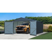 kovová garáž Riwall PRO RMCG 20x13 Anthracite 3,8x6 m