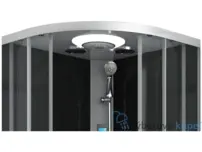 QuickLine Austin chróm 90X90 ,čierny