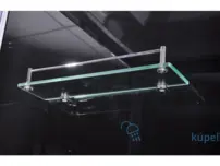 QuickLine Austin chróm 90X90 ,čierny