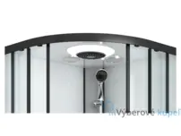 QuickLine Austin black 90x90 ,  biely